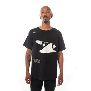 Rare w/ sewn on label - Virgil Abloh ICA Boston Pink Panther T Shirt